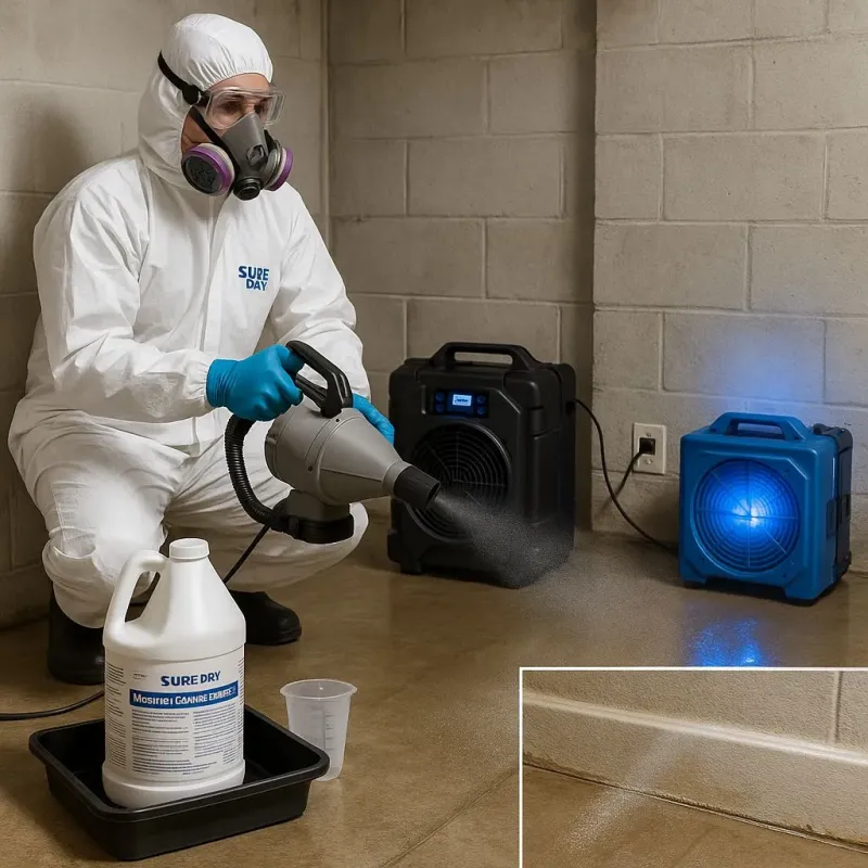 Sanitization and Odor Removal process in Maysville, GA
