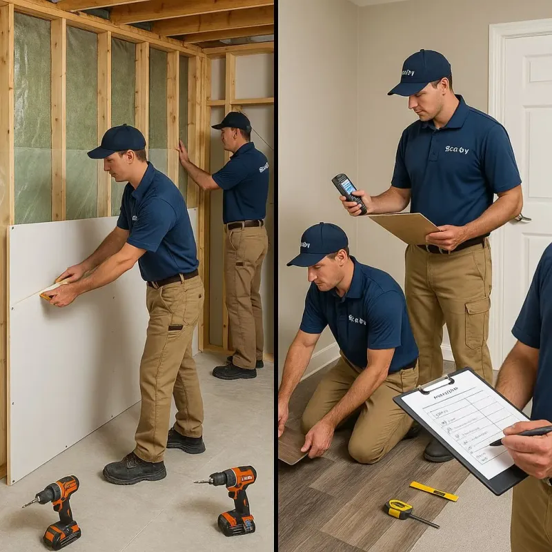 Repairs and Reconstruction process in Maysville, GA