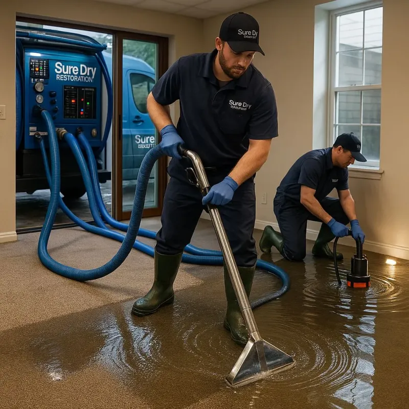 Water Extraction and Removal process in Maysville, GA
